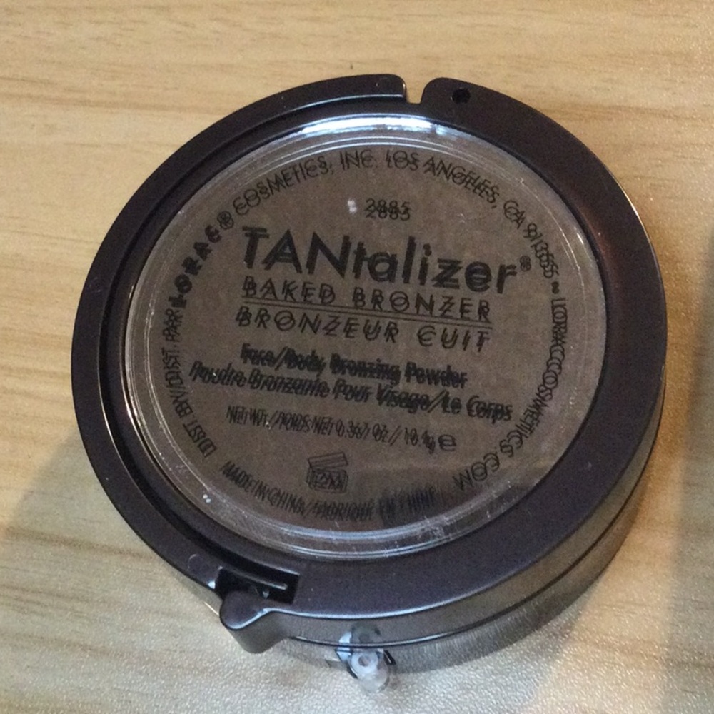 LORAC TANtalizer Baked Bronzer - Warm Bronze DISCONTINUED FULL SIZE - Picture 2 of 3
